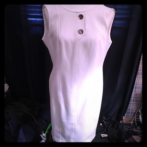 Kasper white dress
